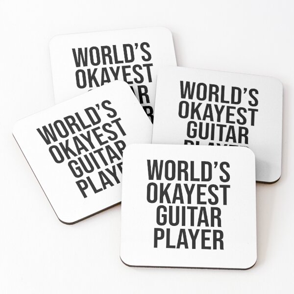 Item preview, World's Okayest Guitar Player designed and sold by TeesYouWant.