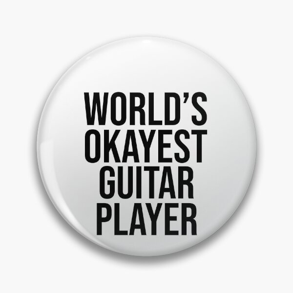Item preview, World's Okayest Guitar Player designed and sold by TeesYouWant.