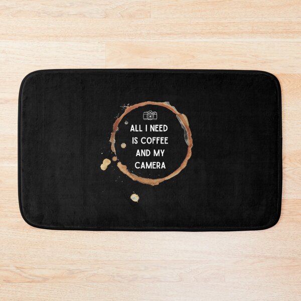 Item preview, All I need is coffee and my camera - Coffee lovers designed and sold by Jamiecsmith1986.