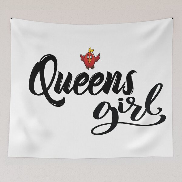 Item preview, Queens Girl Red Bird New York  designed and sold by ProjectX23.