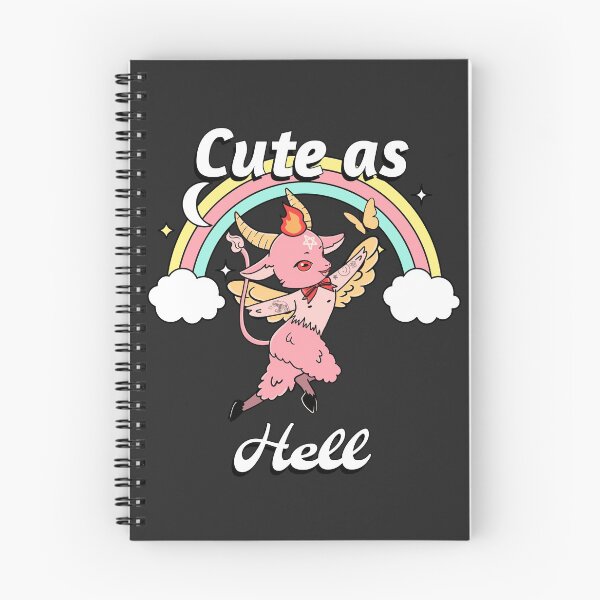 Item preview, Cute As Hell designed and sold by Imakeyouhappy.