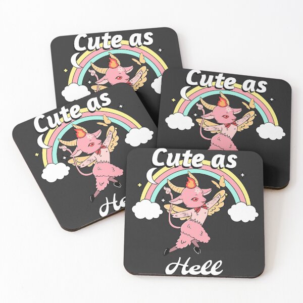Item preview, Cute As Hell designed and sold by Imakeyouhappy.