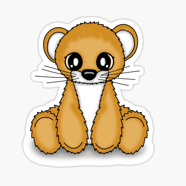 Draw For Wild Cats | Pezi Creation Sticker