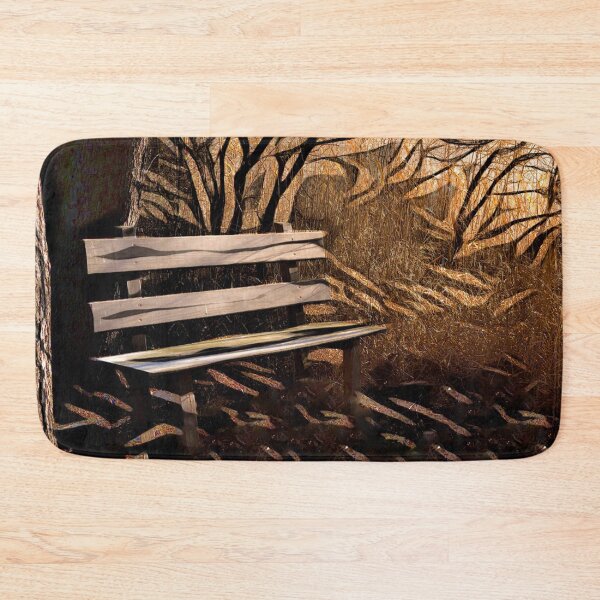 Item preview, Forest Bench (muted) designed and sold by S-K-A-T-E.