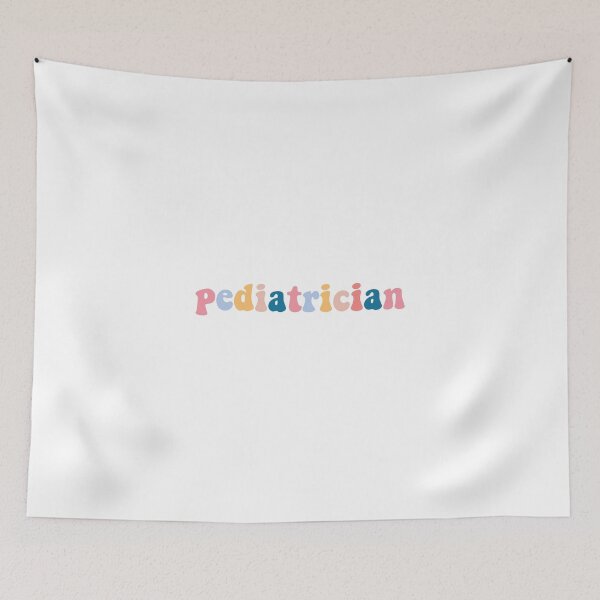 Item preview, Pediatrician typography designed and sold by flatbrownbread.