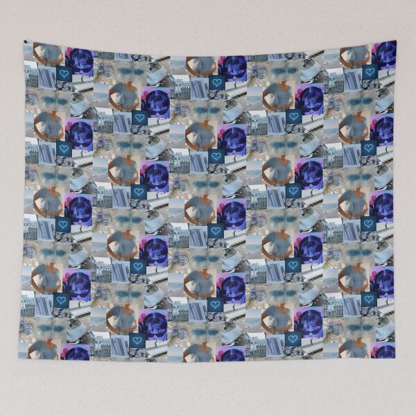 Item preview, Blue aesthetic Mood Board designed and sold by Robisko Store.