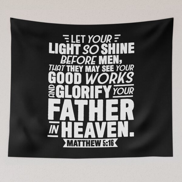 Item preview, Matthew 5:16 designed and sold by plushism.