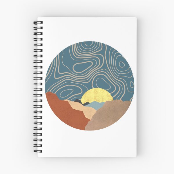 Item preview, Abstract circle landscape  designed and sold by Hannahhh-banana.