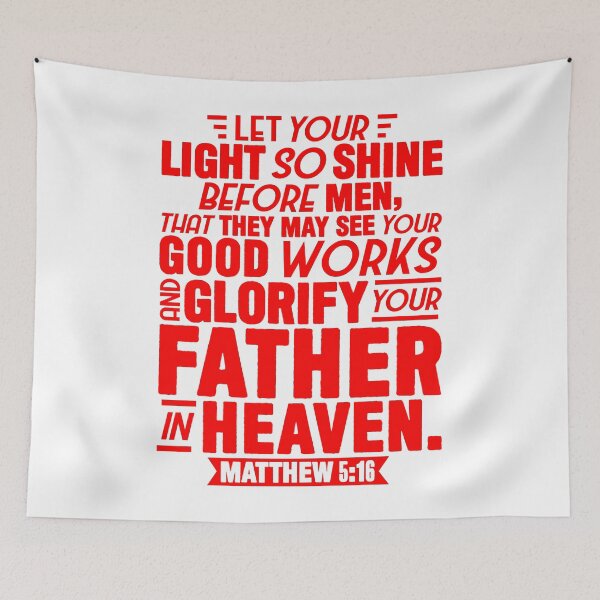Item preview, Matthew 5:16 designed and sold by plushism.