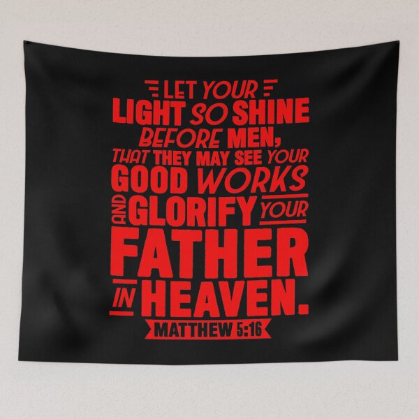 Item preview, Matthew 5:16 designed and sold by plushism.