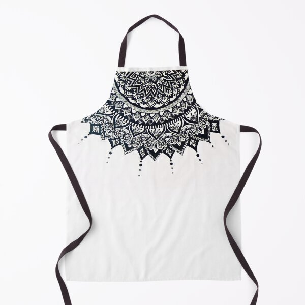 Item preview, Mandala flower black and white designed and sold by Jahnvi03.