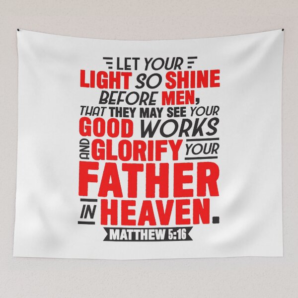 Item preview, Matthew 5:16 designed and sold by plushism.