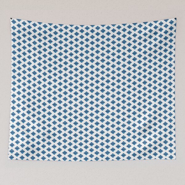 Item preview, Triangle shape design Blue and Sky Blue designed and sold by LynxTG.