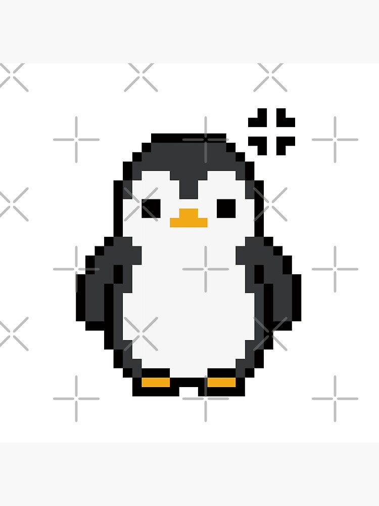 Pixel Planet - Angry Penguin\