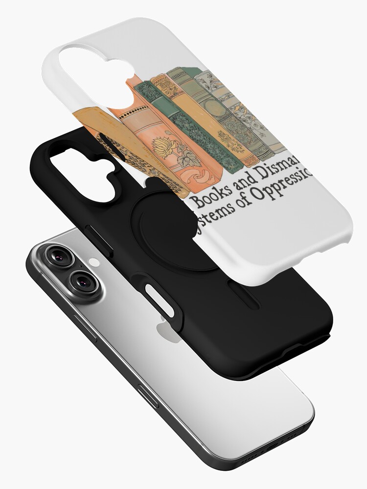 Thumbnail 2 of 4, iPhone Case, Read Books and Dismantle Systems of Oppression designed and sold by fabfeminist.
