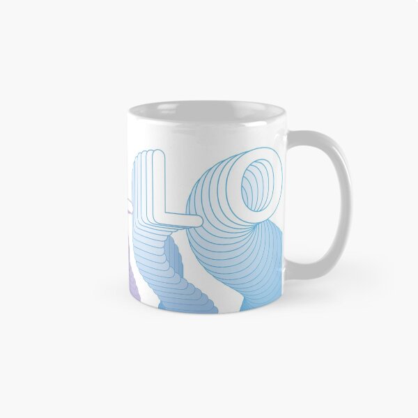 Item preview, HELLO 3D Text Print designed and sold by cloudcreatives.