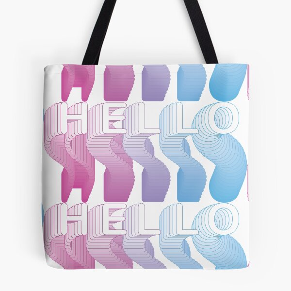 Item preview, HELLO 3D Text Print designed and sold by cloudcreatives.