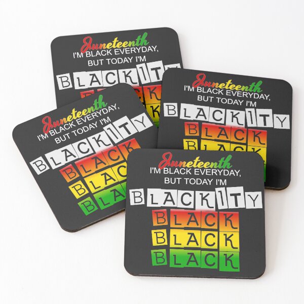 Item preview, I'm Blackity Black shirt, Juneteenth shirt designed and sold by hanlynstyle.