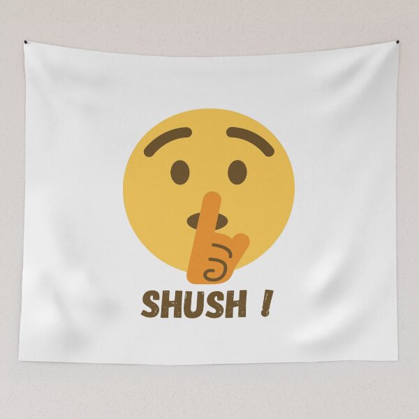 Item preview, Shush! designed and sold by DearMollyMay.