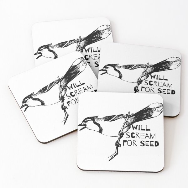 Item preview, Screaming Jay bird feeder designed and sold by TheWaterBirds.