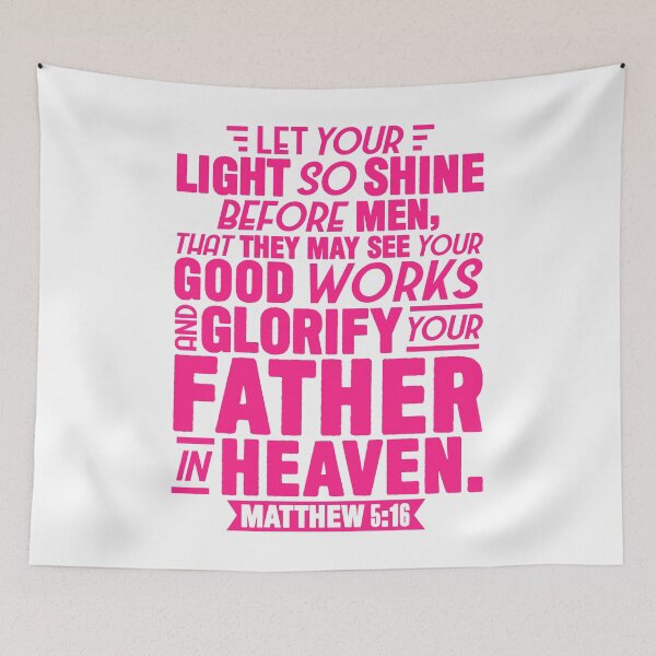 Item preview, Matthew 5:16 designed and sold by plushism.