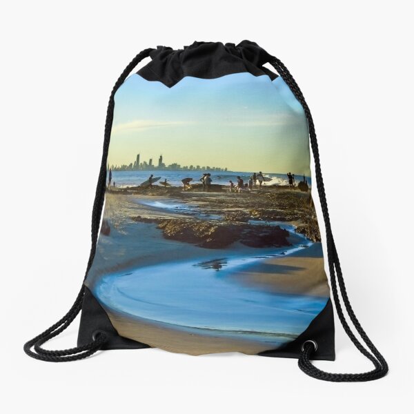 Around Currumbin Drawstring Bag