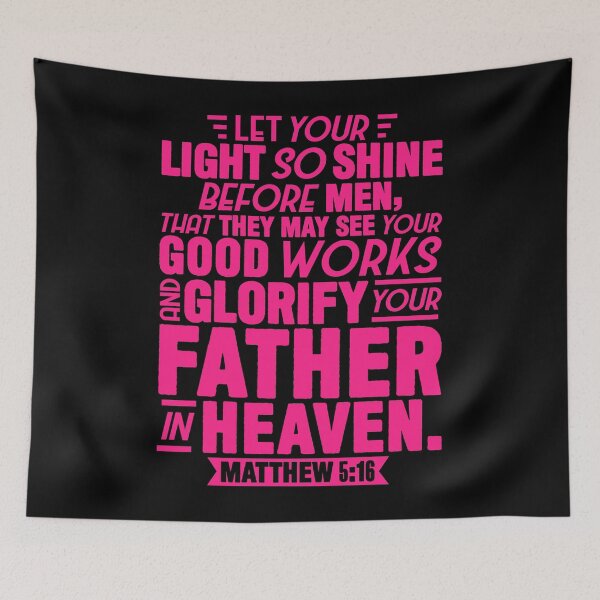 Item preview, Matthew 5:16 designed and sold by plushism.