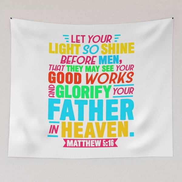 Item preview, Matthew 5:16 designed and sold by plushism.