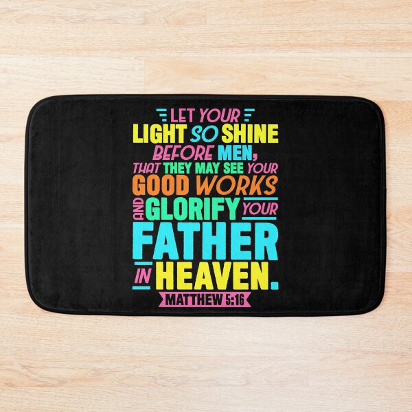 Item preview, Matthew 5:16 designed and sold by plushism.