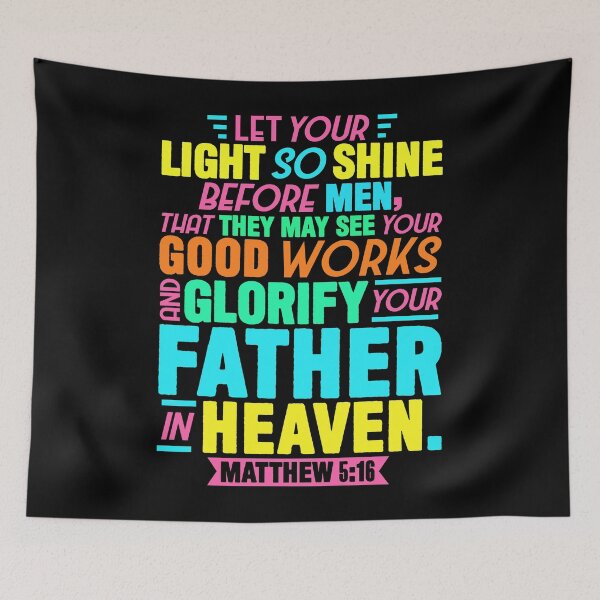 Item preview, Matthew 5:16 designed and sold by plushism.