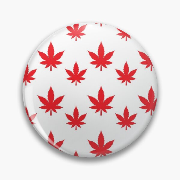 Item preview, White Red Weed Pattern designed and sold by miraclemaker.