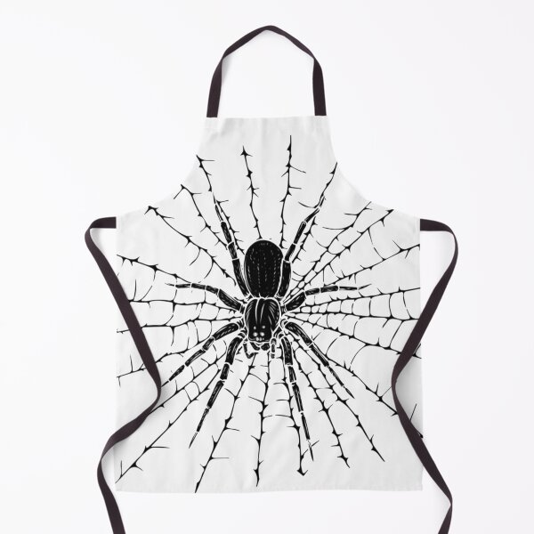 Item preview, A Black Silhouette Spider and Web designed and sold by WearWolfDesigns.