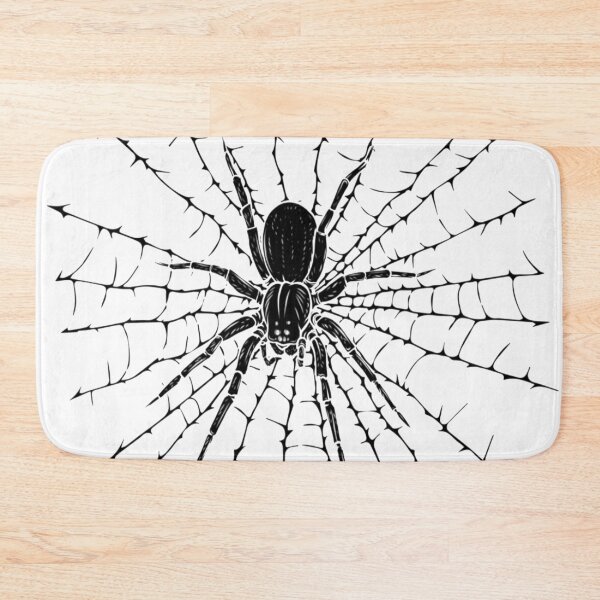Item preview, A Black Silhouette Spider and Web designed and sold by WearWolfDesigns.
