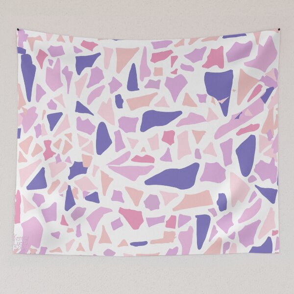 Item preview, Lilac terrazzo designed and sold by KennyLucky.