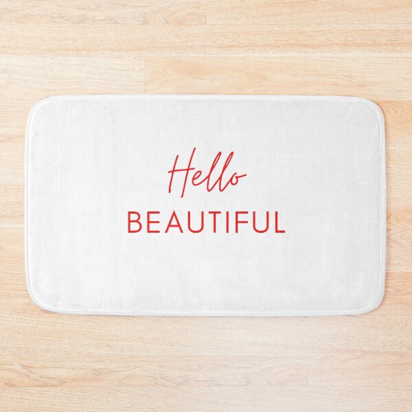 Item preview, HELLO BEAUTIFUL designed and sold by Fiftyandfab.