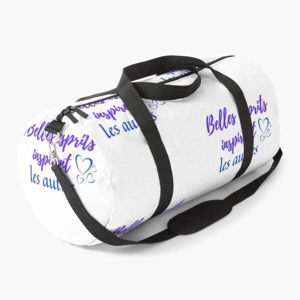 Item preview, Beautiful mind inspire others - popular french quotes theme gifts (purple) designed and sold by RebelliousRosee.
