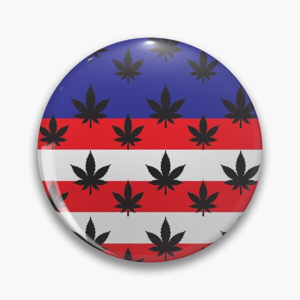 Item preview, Patriot Weed Pattern designed and sold by miraclemaker.