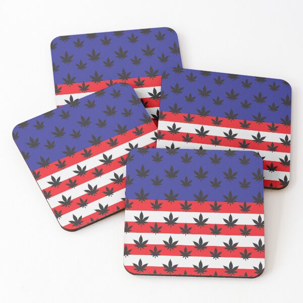 Item preview, Patriot Weed Pattern designed and sold by miraclemaker.