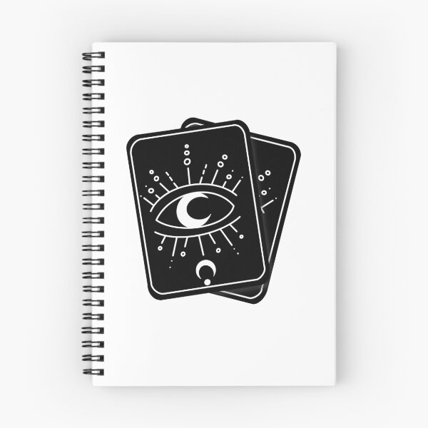 Aperçu de l'œuvre Cartes de tarot noir et blanc créée et vendue par mxlanixxx.