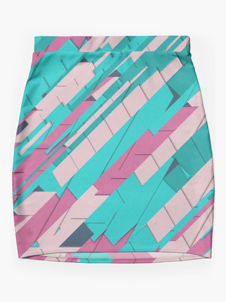 Thumbnail 3 of 4, Mini Skirt, Texture Modern designed and sold by Claudiocmb.