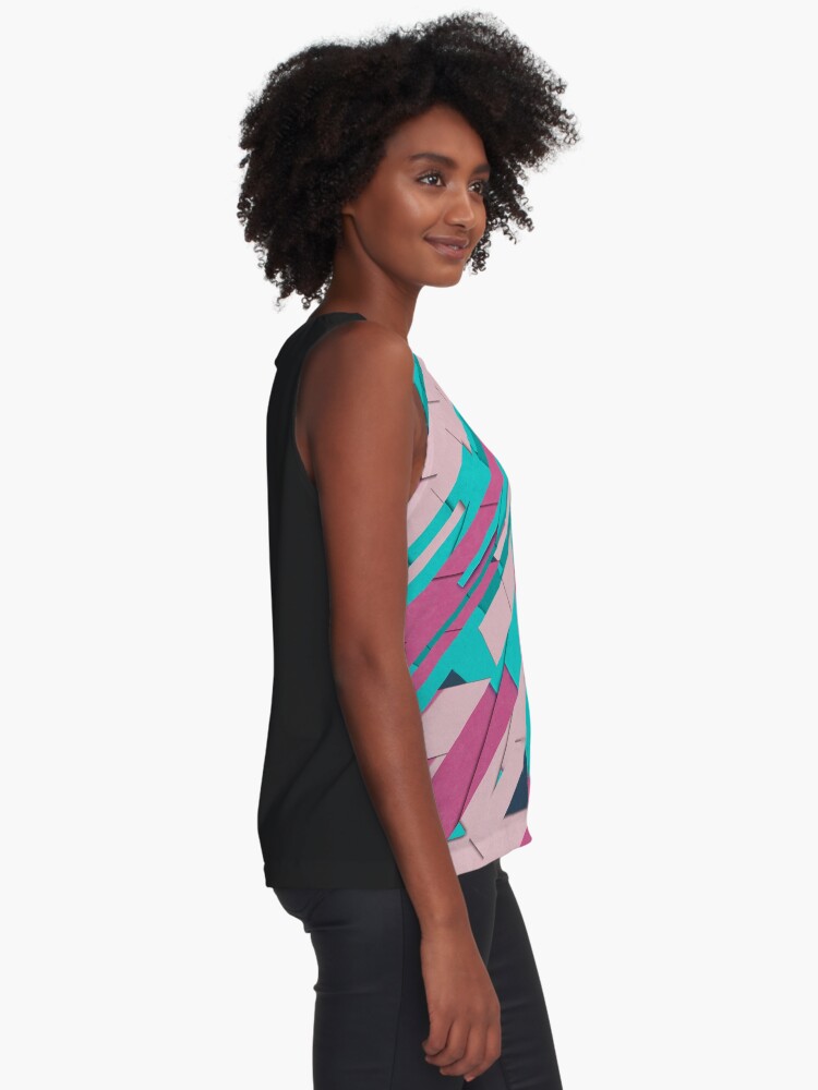 Thumbnail 2 of 6, Sleeveless Top, Texture Modern designed and sold by Claudiocmb.