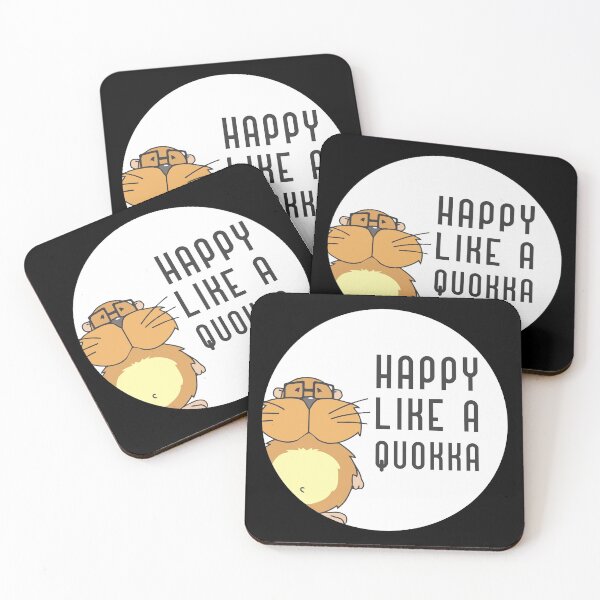 Item preview, happy like a quokka designed and sold by GoranDesign.