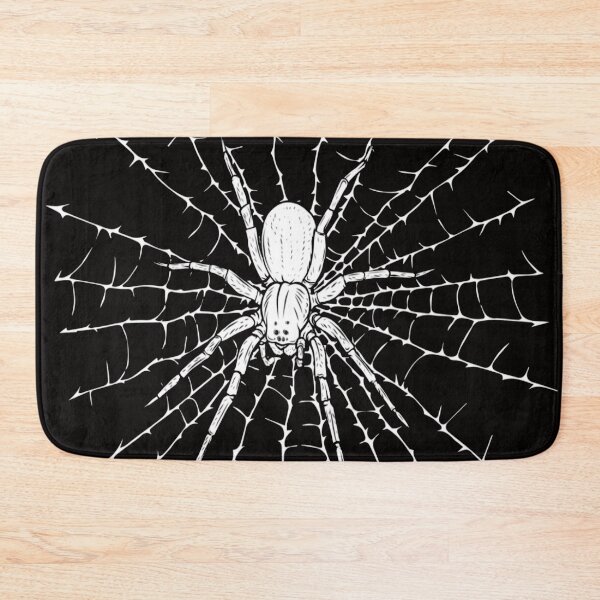 Item preview, A White Silhouette Spider and Web designed and sold by WearWolfDesigns.