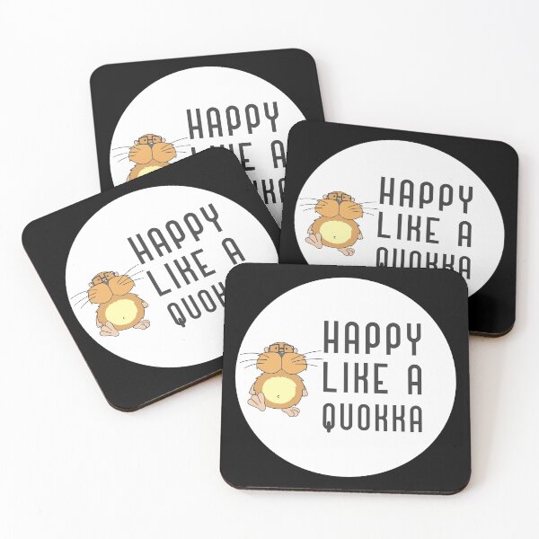 Item preview, happy like a quokka designed and sold by GoranDesign.