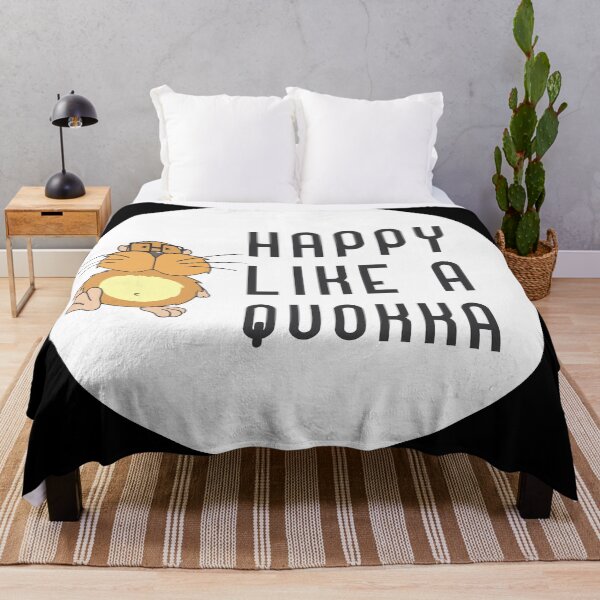 Item preview, happy like a quokka designed and sold by GoranDesign.