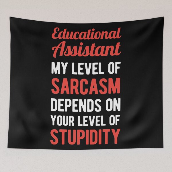 Item preview, Funny Educational Assistant designed and sold by artworkbyrihen.
