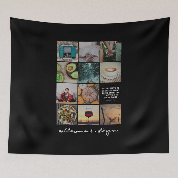 Item preview, Bo Burnham - White Woman's Instagram (White Font) designed and sold by Orcsome Originals.
