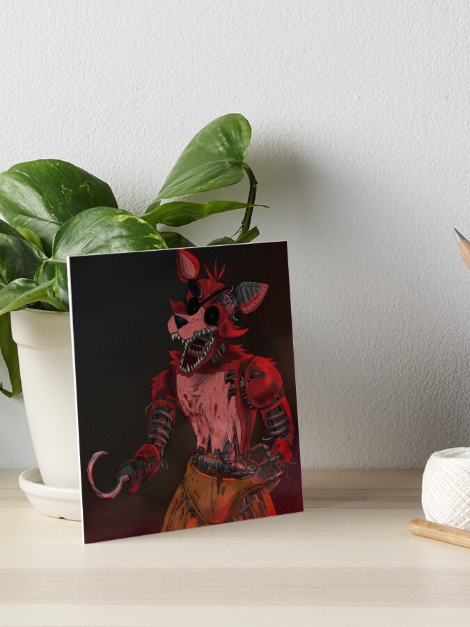 Withered foxy five nights at freddys 2 Art Board Print for Sale