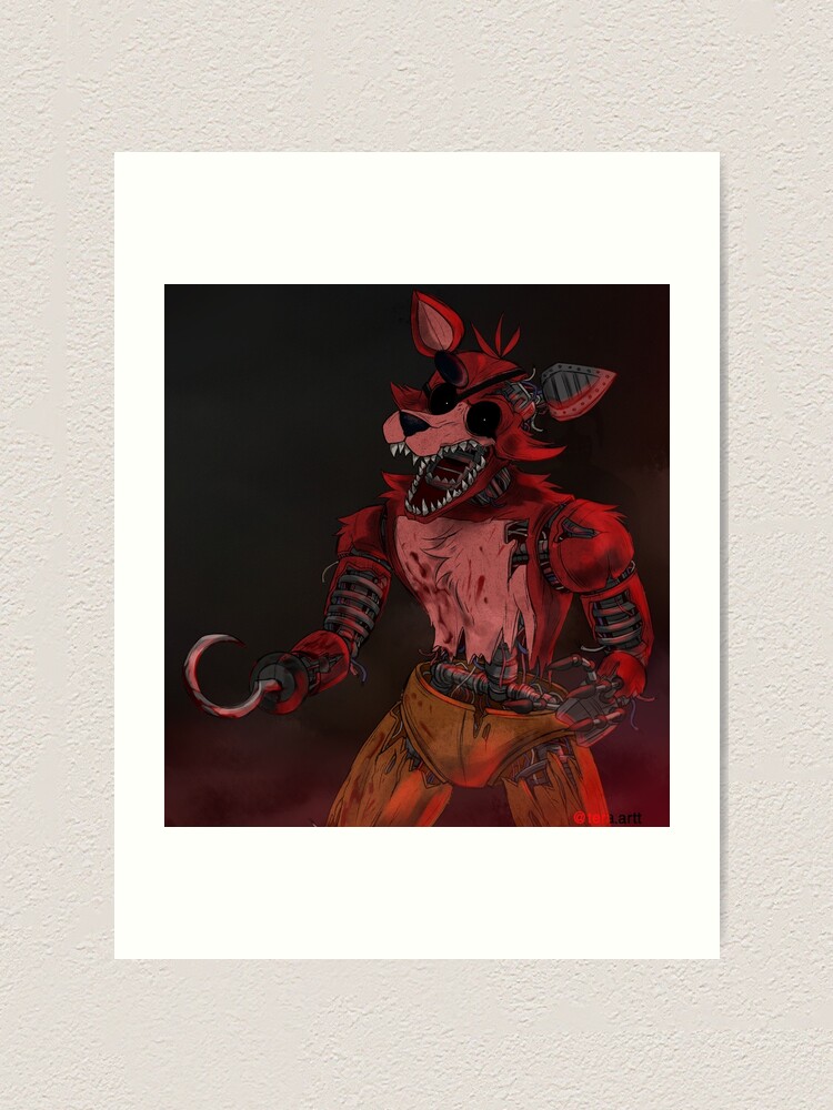 Withered foxy five nights at freddys 2 Art Board Print for Sale by  teraMerchShop