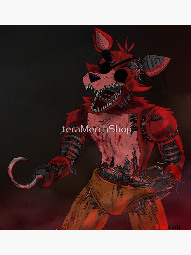 Withered foxy five nights at freddys 2 Art Print for Sale by